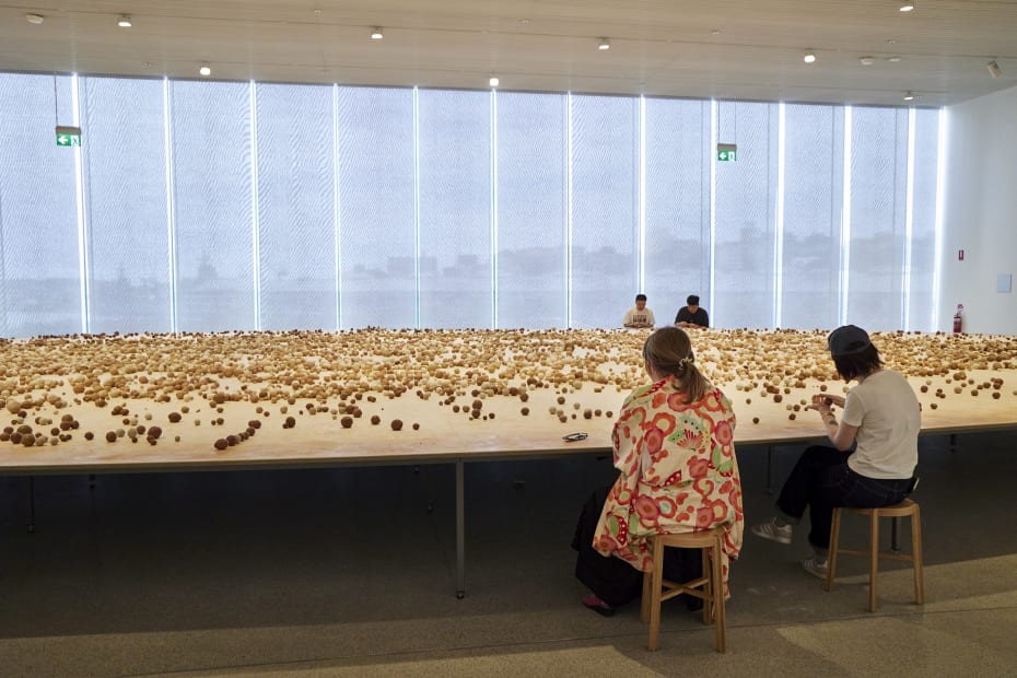 Installation view at Art Gallery of New South Wales Foundation, Sydney, Australia