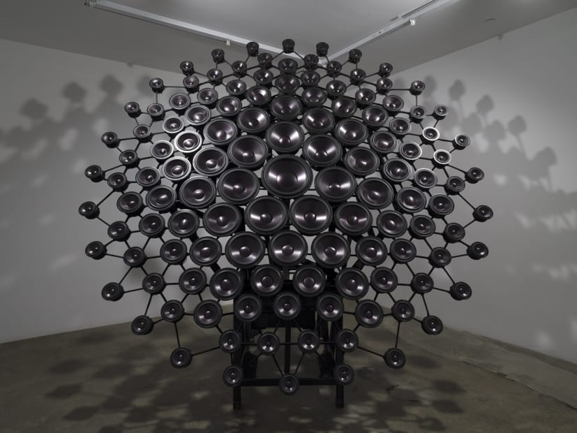 Jonsi installation image of Vox at Tanya Bonakdar Gallery in Los Angeles.