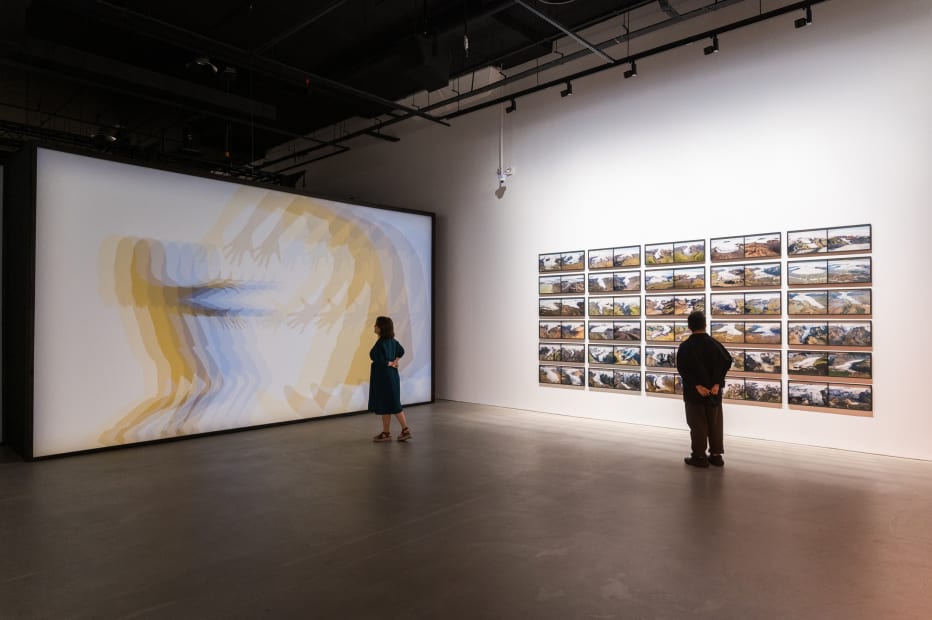 Installation view: Olafur Eliasson: Your curious journey, SAM at Tanjong Pagar Distripark, Singapore, 2024