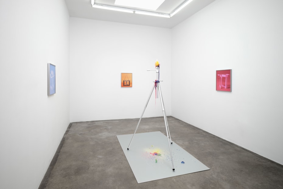 Installation image of Signal Fires at Tanya Bonakdar Gallery, Los Angeles.