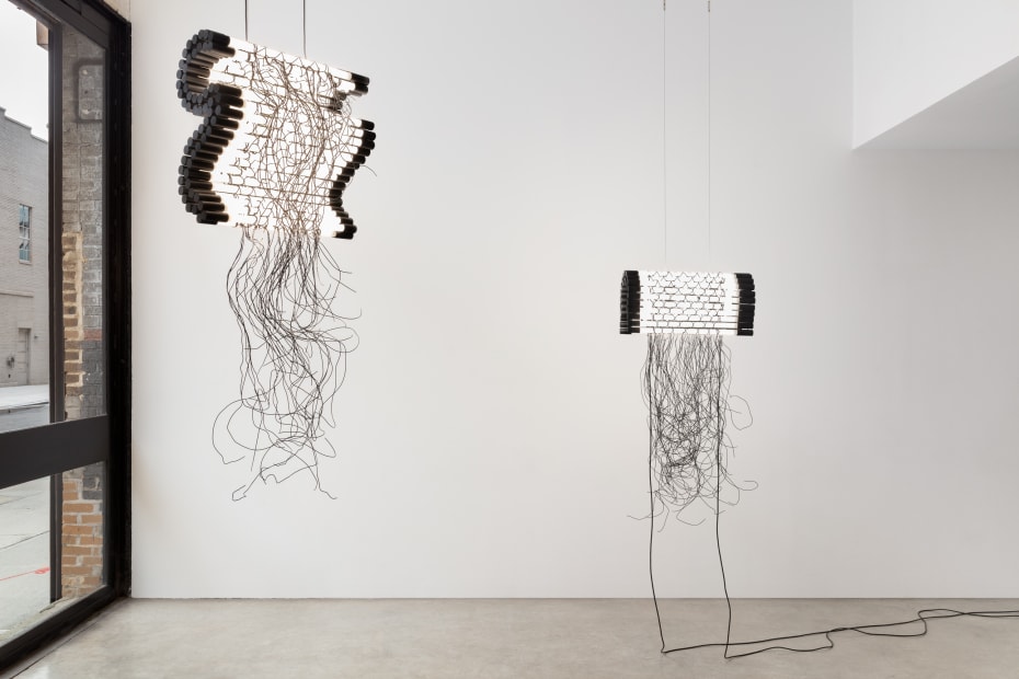Installation image of Monica Bonvicini: Put All Heaven in a Rage at TBG New York.