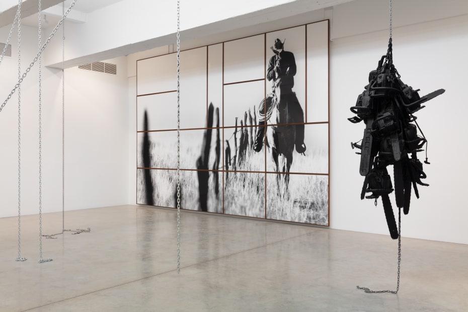 Installation image of Monica Bonvicini: Put All Heaven in a Rage at TBG New York.