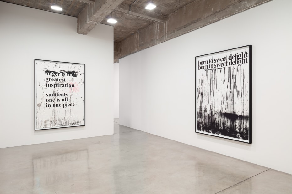 Installation image of Monica Bonvicini: Put All Heaven in a Rage at TBG New York.