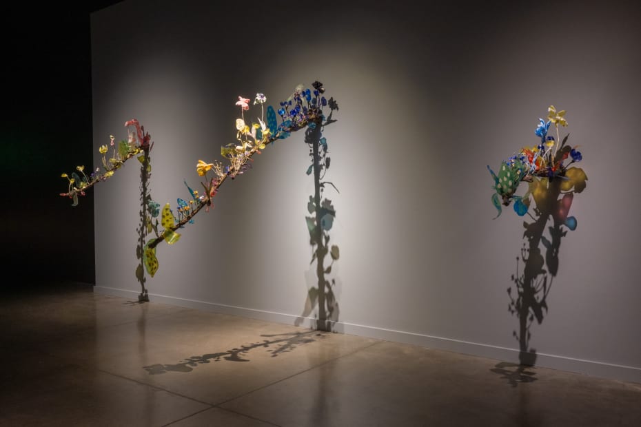 Installation image of Nathalie Djurberg & Hans Berg: A Place of Opportunity and Transformation.