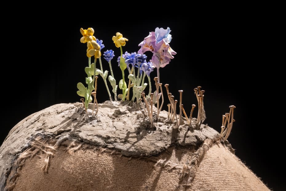 Installation image of Nathalie Djurberg & Hans Berg: A Place of Opportunity and Transformation.