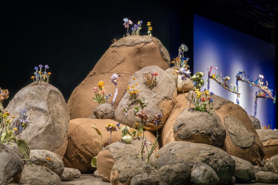 Installation image of Nathalie Djurberg & Hans Berg: A Place of Opportunity and Transformation.