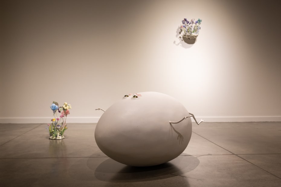 Installation image of Nathalie Djurberg & Hans Berg: A Place of Opportunity and Transformation.