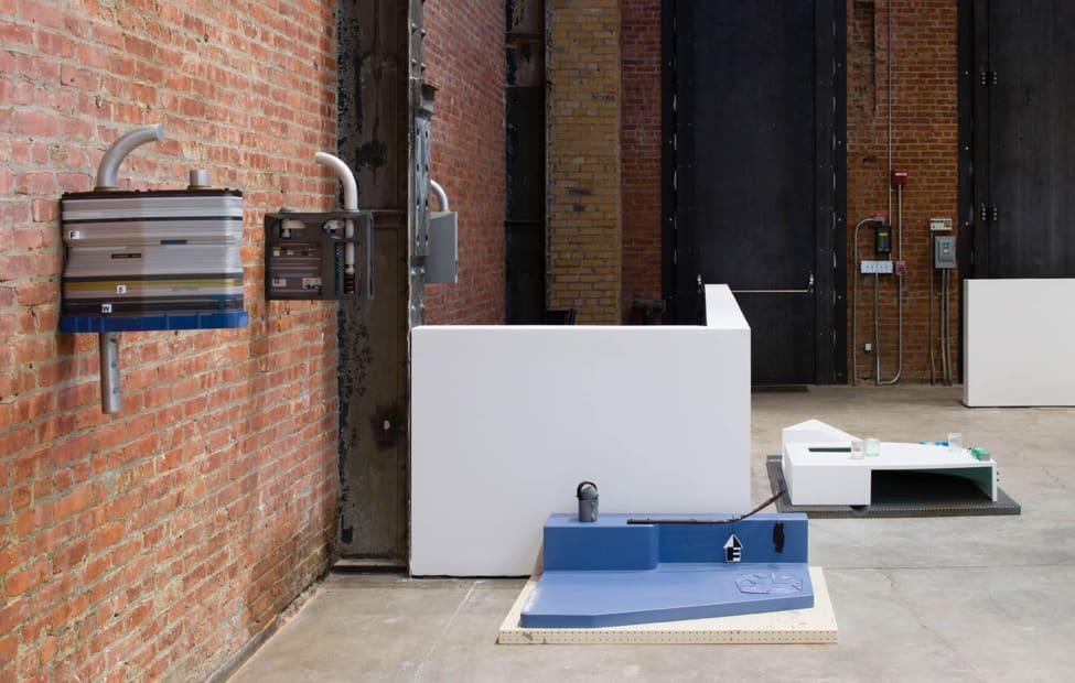 Installation view of SculptureCenter, New York.