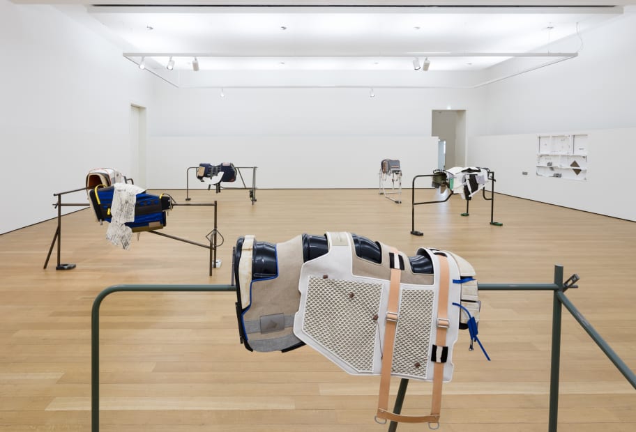 Installation image of Magali Reus: Mustard.