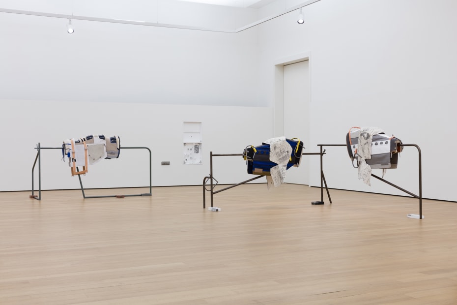 Installation image of Magali Reus: Mustard.