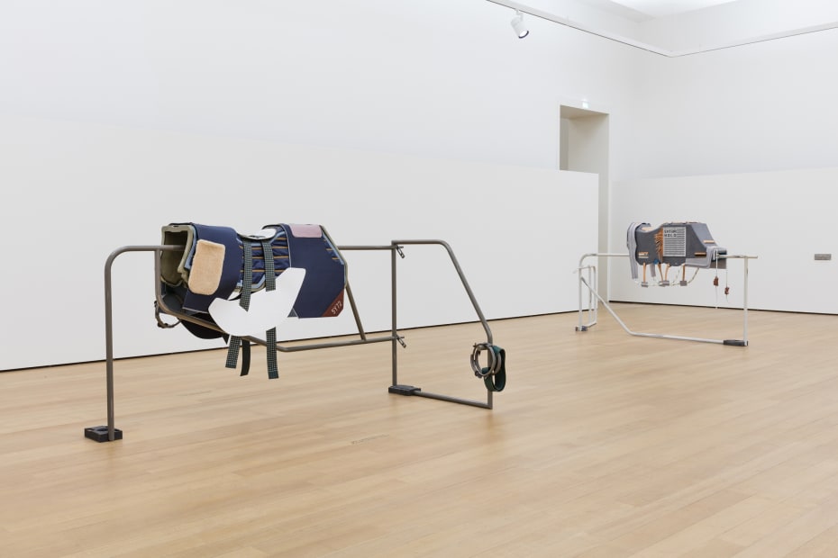 Installation image of Magali Reus: Mustard.