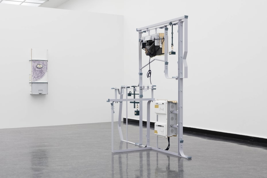 Installation view of Magali Reus: Hot Cottons.