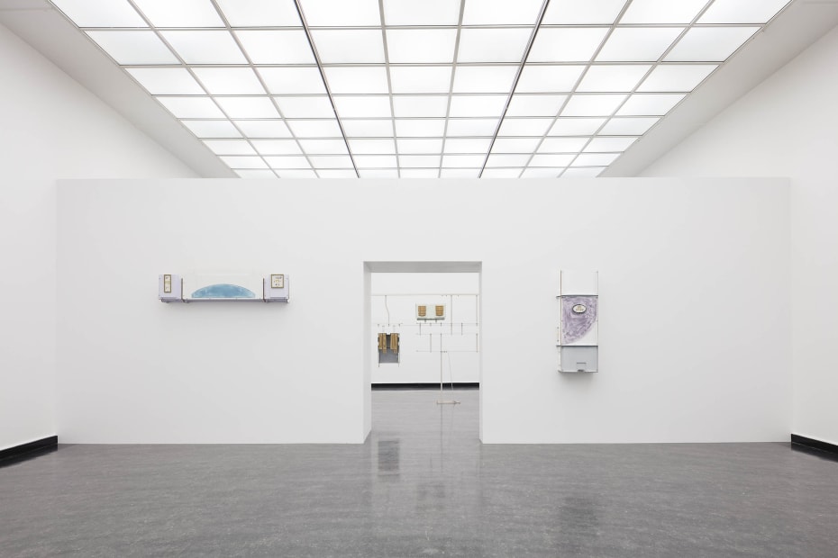 Installation view of Magali Reus: Hot Cottons.