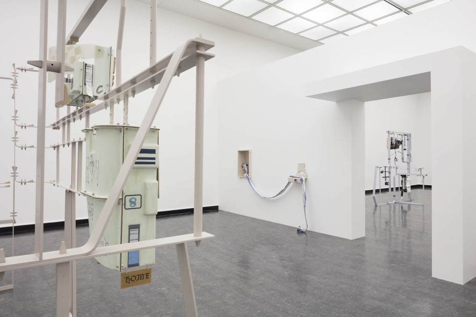 Installation view of Magali Reus: Hot Cottons.