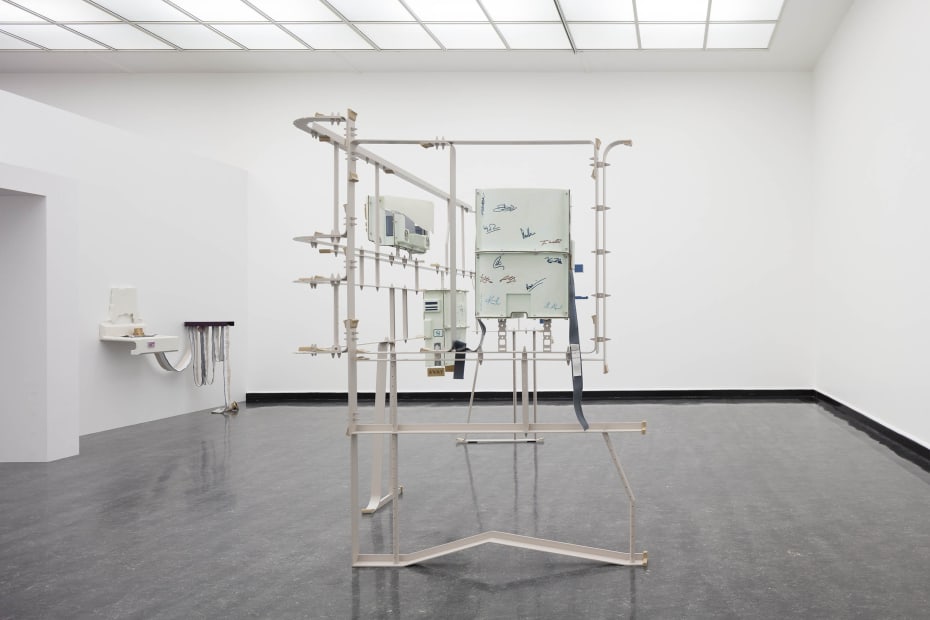 Installation view of Magali Reus: Hot Cottons.
