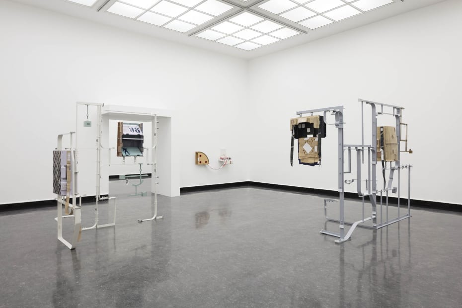Installation view of Magali Reus: Hot Cottons.
