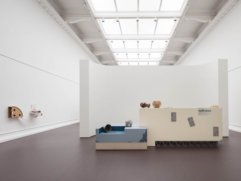 Installation view of Magali Reus: As mist, description.