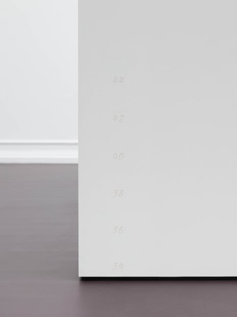 Installation view of Magali Reus: As mist, description.