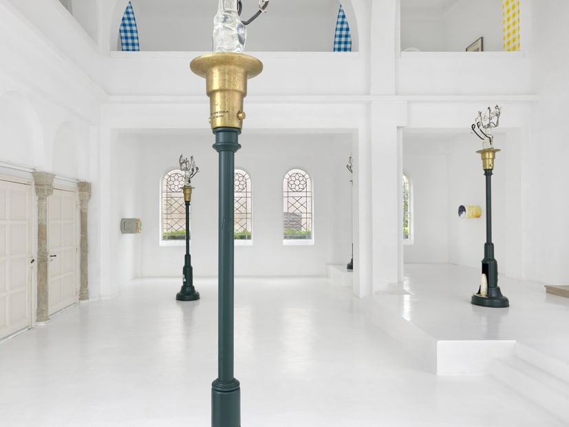 Installation image at CAC Synagogue de Delme Delme, France.