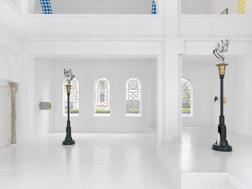 Installation image at CAC Synagogue de Delme Delme, France.