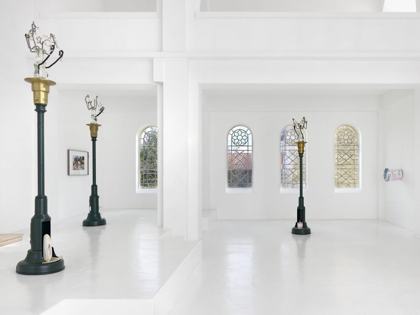 Installation image at CAC Synagogue de Delme Delme, France.