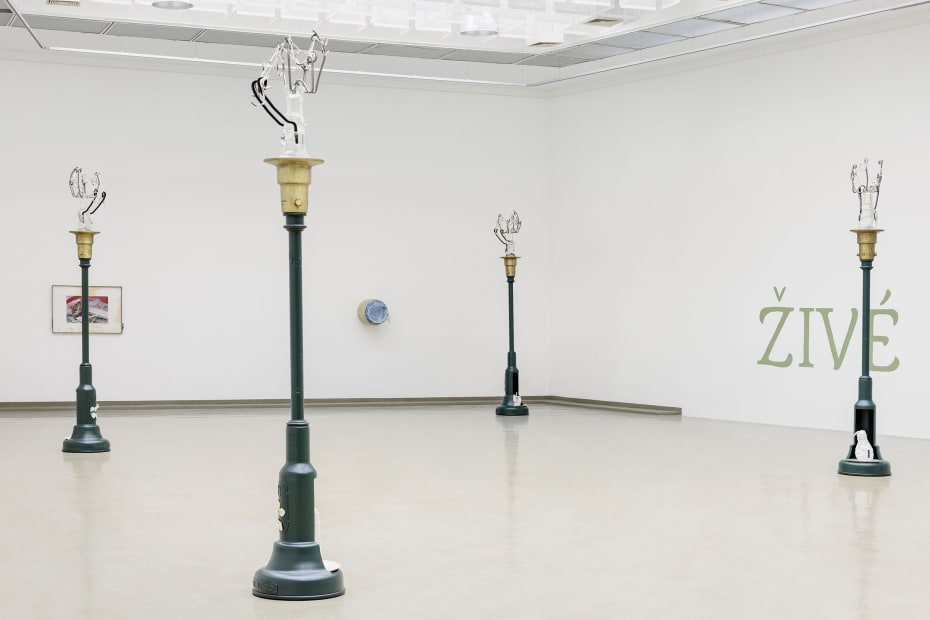 Installation view at Kunsthalle Bratislava, Bratislava, Slovakia.