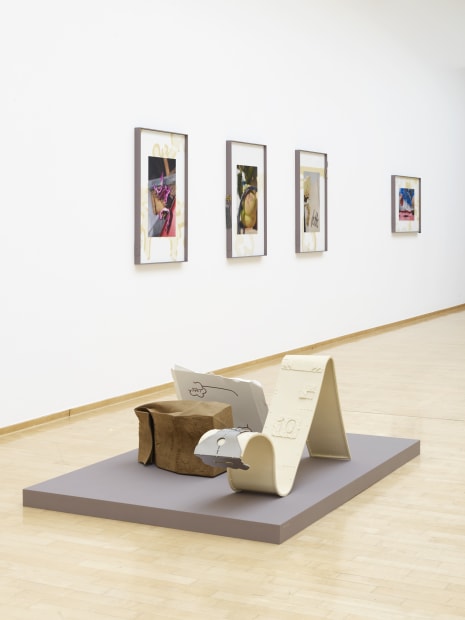 Installation view of Magali Reus: Our Volumes.