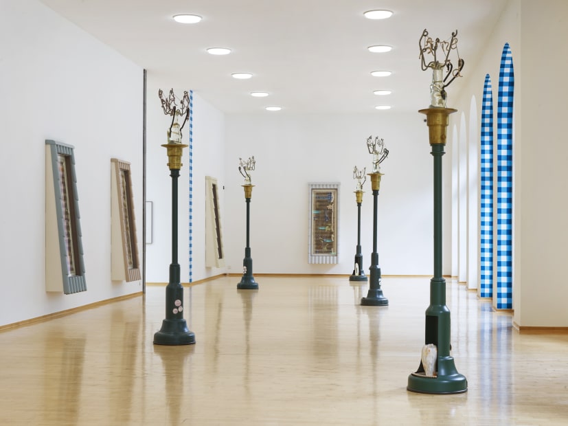 Installation view of Magali Reus: Our Volumes.