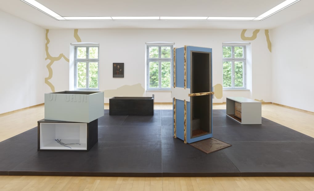 Installation view of Magali Reus: Our Volumes.