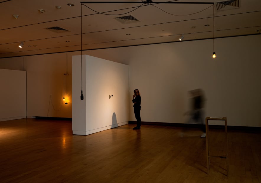 Installation view Shilpa Gupta: I did not tell you what I saw, but only what I dreamt.