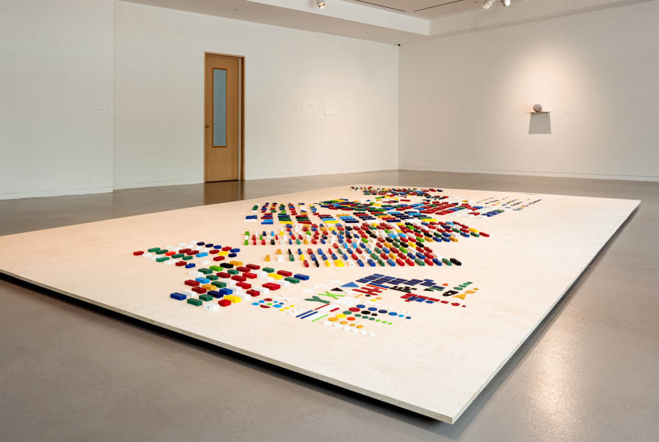 Installation view Shilpa Gupta: I did not tell you what I saw, but only what I dreamt.