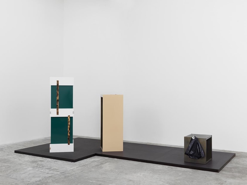 Installation view of Magali Reus: DINOSAURS.