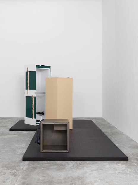 Installation view of Magali Reus: DINOSAURS.