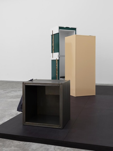 Installation view of Magali Reus: DINOSAURS.