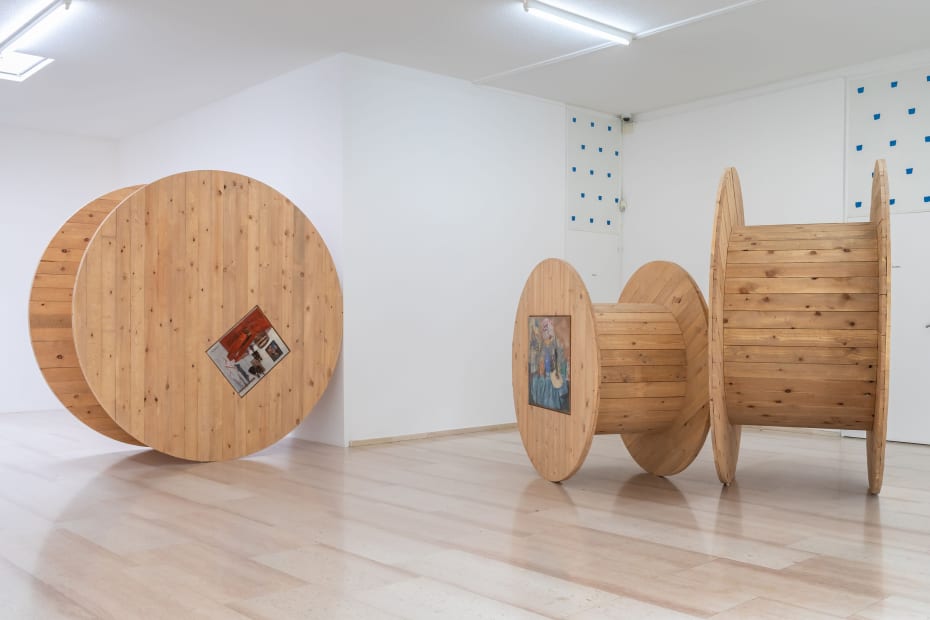 Installation view at Museum Dhondt-Dhaenens, Sint-Martens-Latem, Belgium.