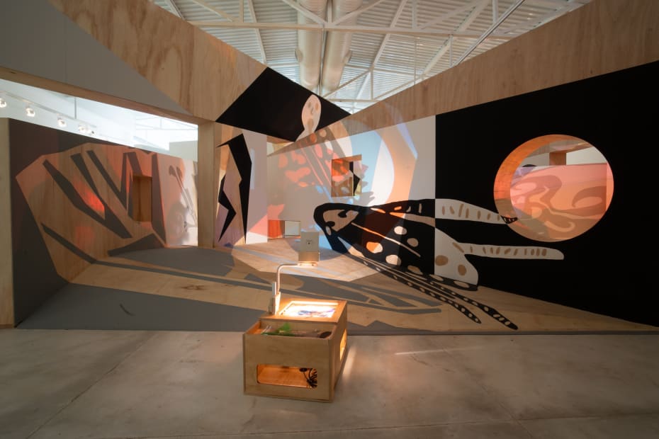 Installation view of Rivane Neuenschwander: Tangolomango.
