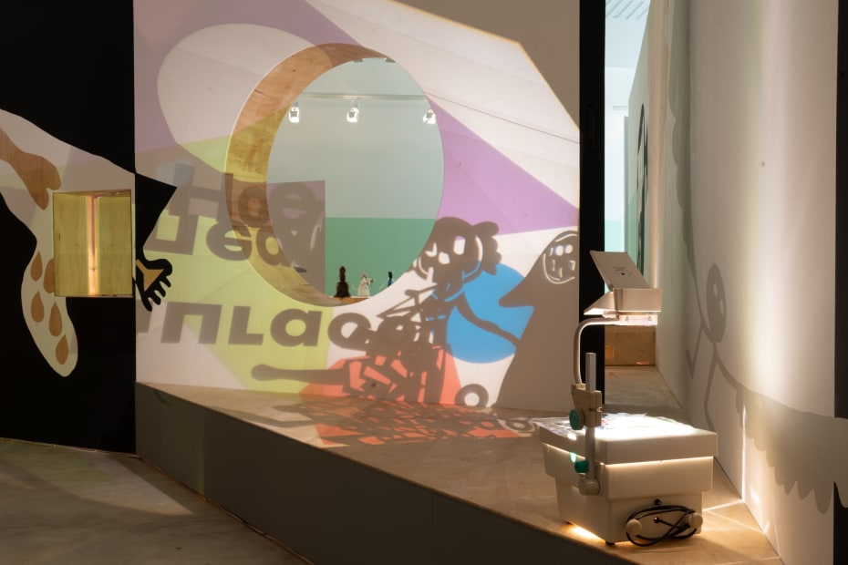Installation view of Rivane Neuenschwander: Tangolomango.