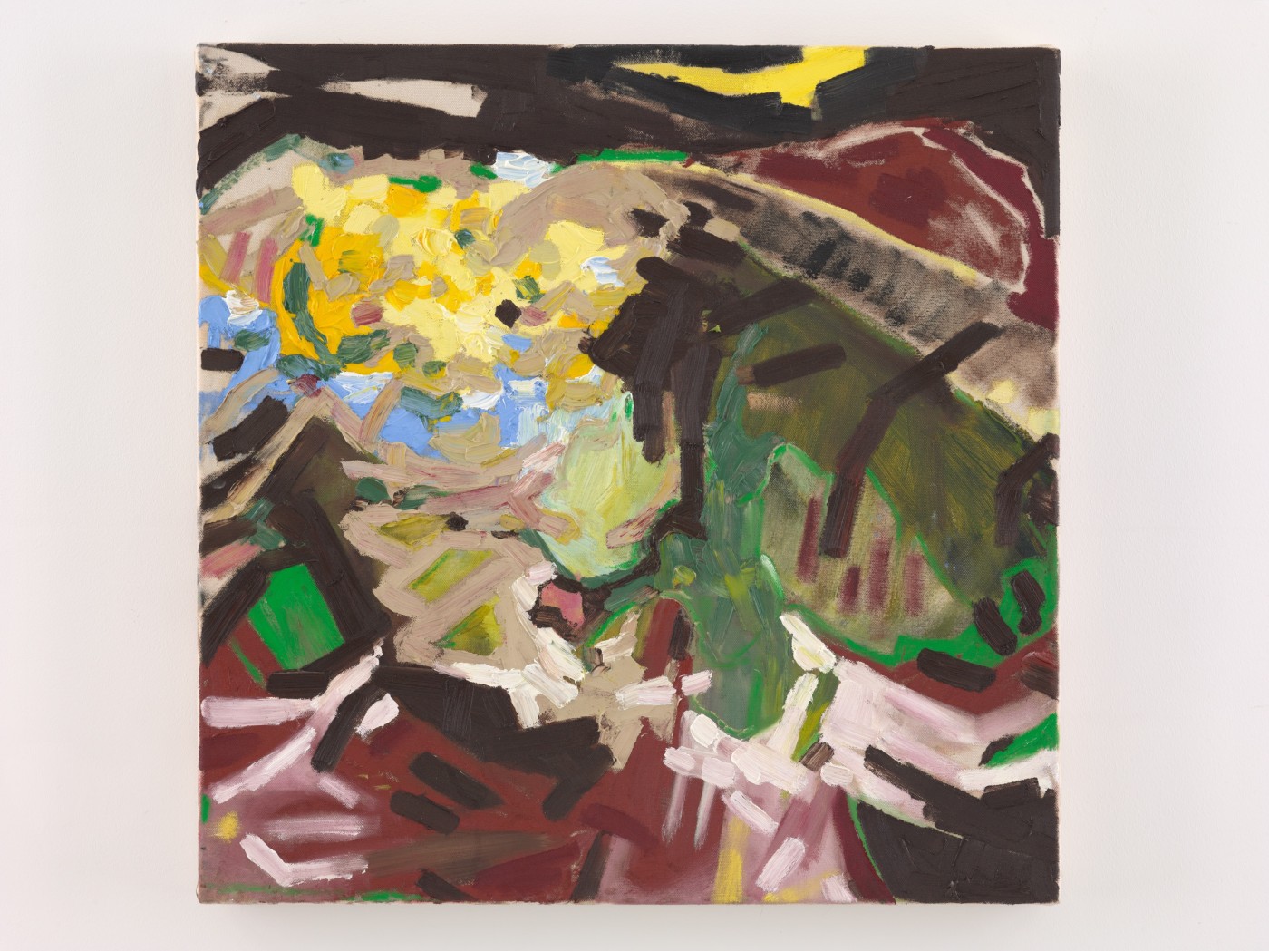 Caroline Jackson Petrichor, 2022 oil on canvas 60 × 60 cm (23 ⅝ × 23 ⅝)