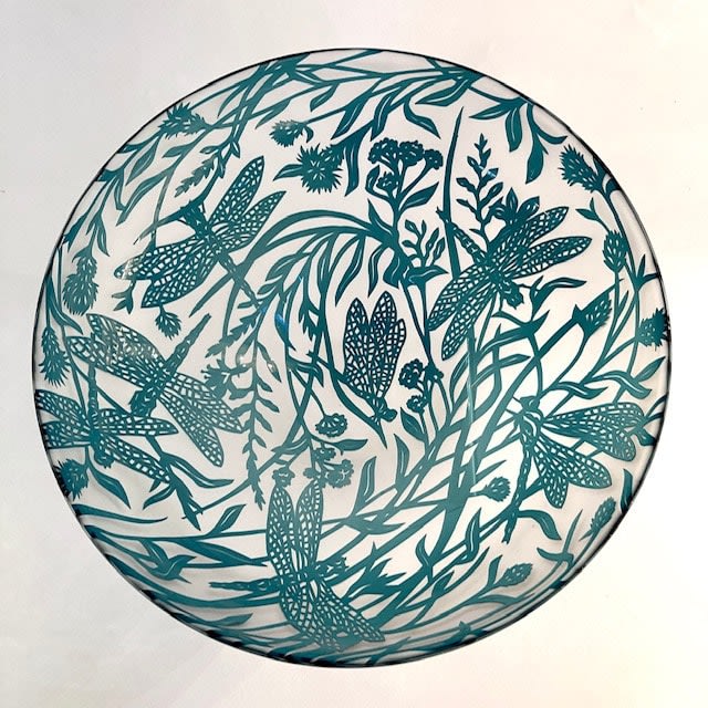 Louise Hawkins, Large Dragonfly Bowl, 2019