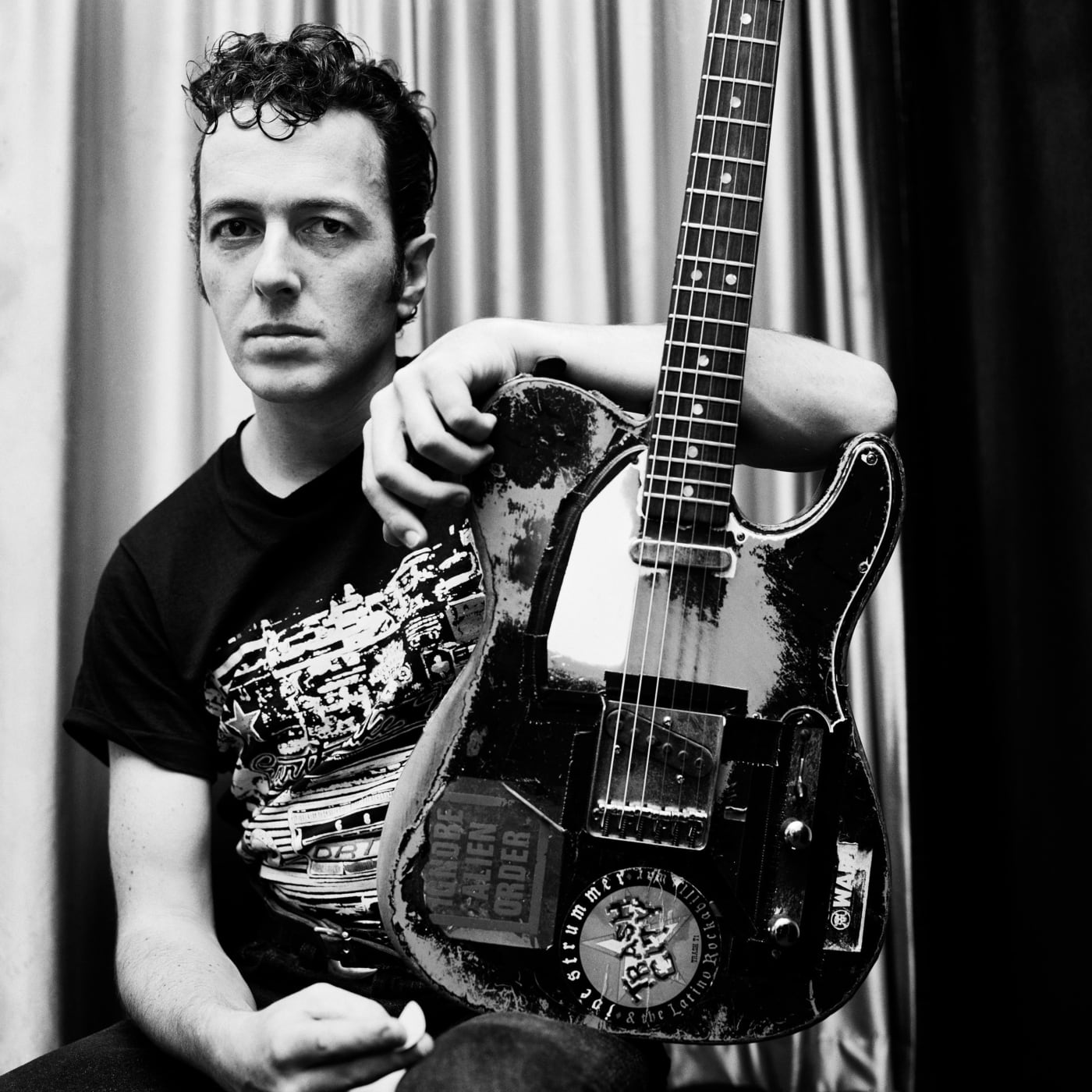Richard Bellia, Joe Strummer - Londres, 1989