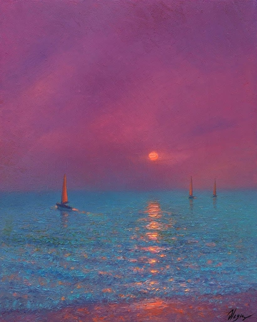 Dmitry Oleyn, Sea, 2023