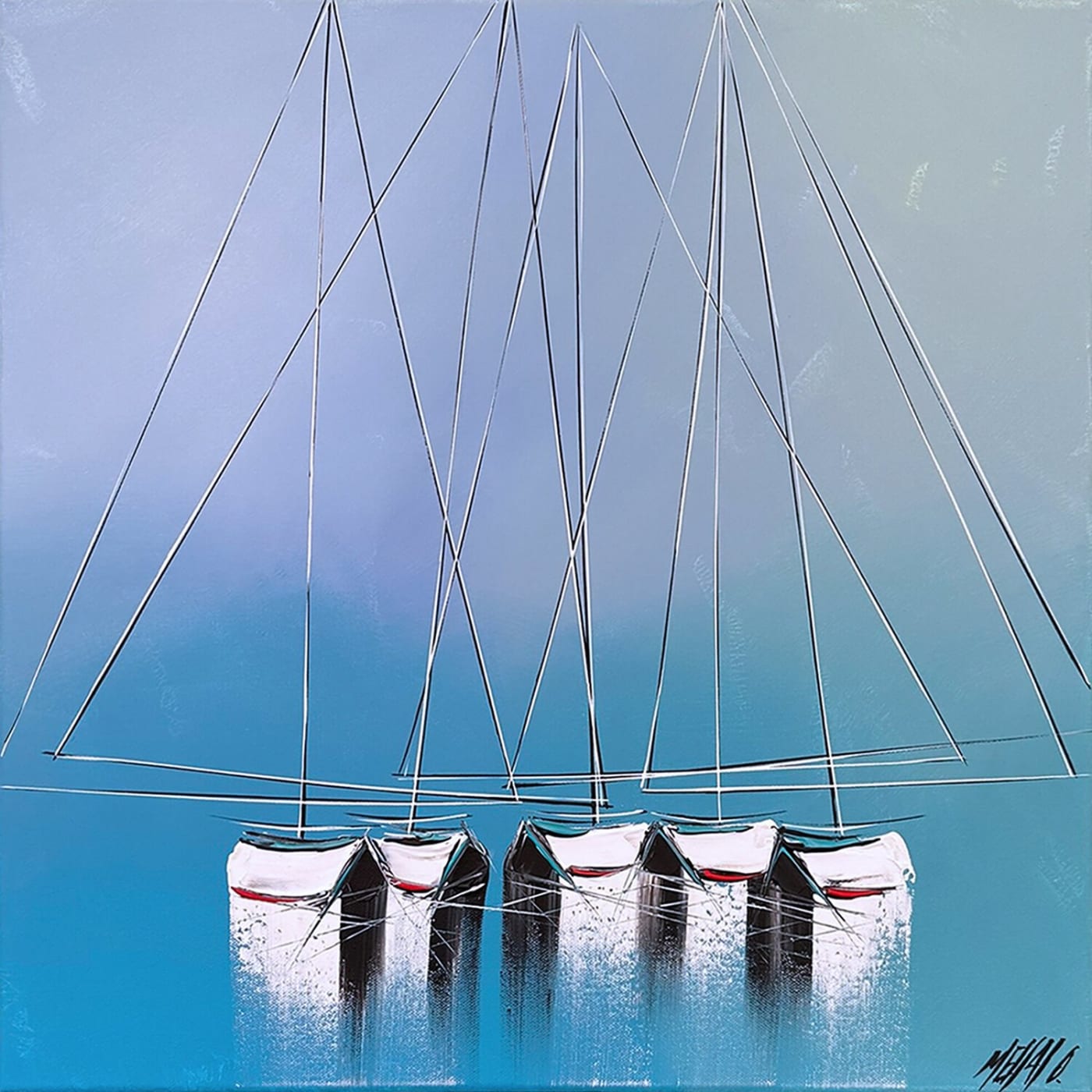 Olivier Messas, Les mâts du grand bleu, 2024