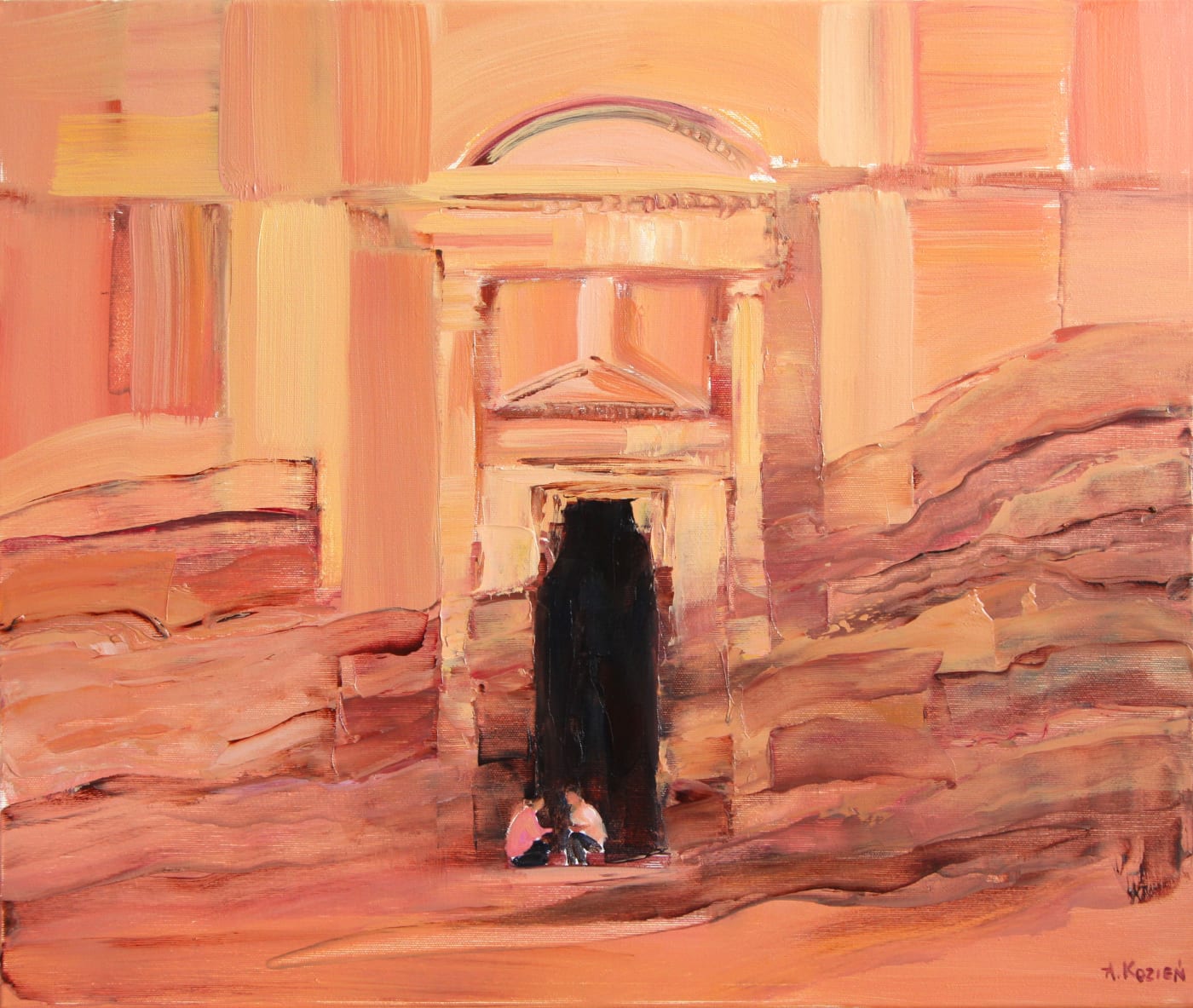 Agnieszka Kozień, Palace in the Desert 2, 2020