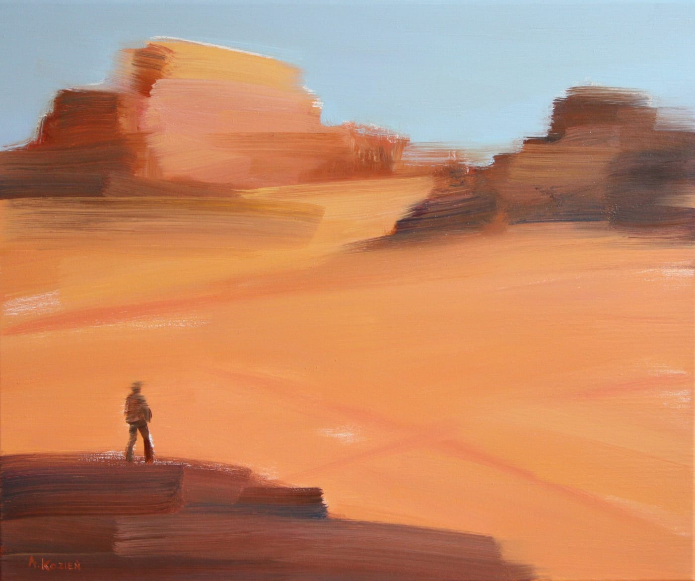 Agnieszka Kozień, On the Desert 7, 2020