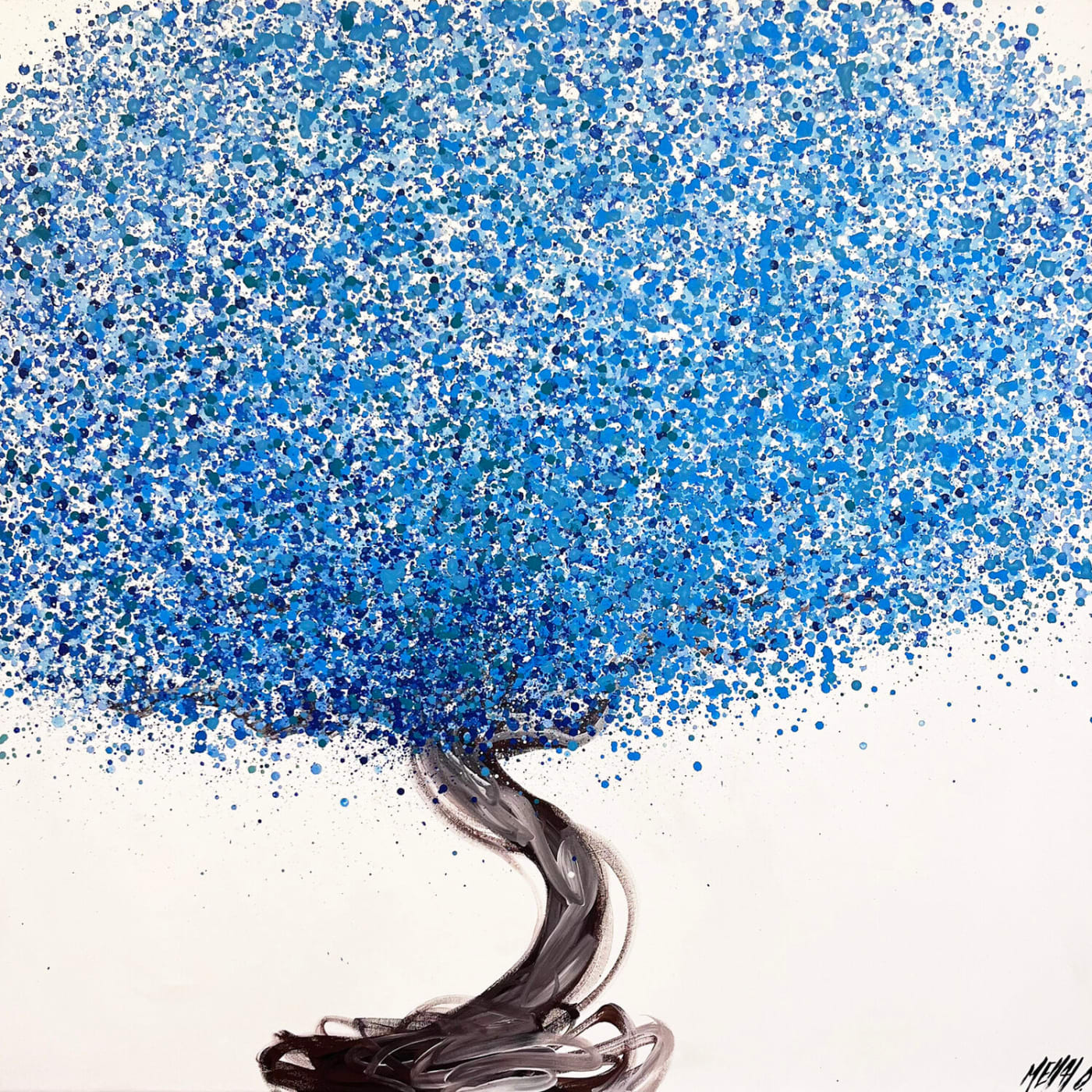 Olivier Messas, L'arbre bleu, 2023