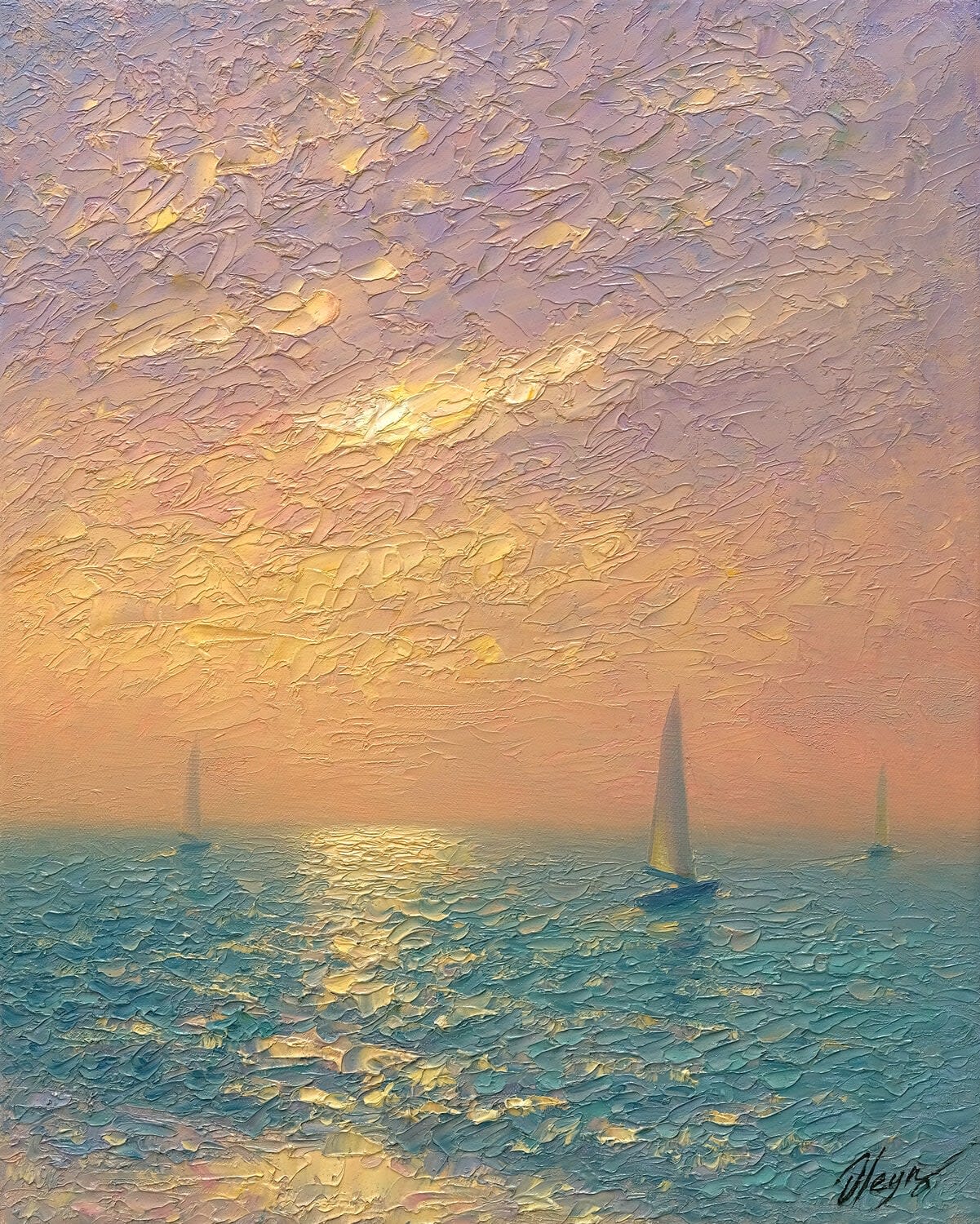 Dmitry Oleyn, Seascape, 2024