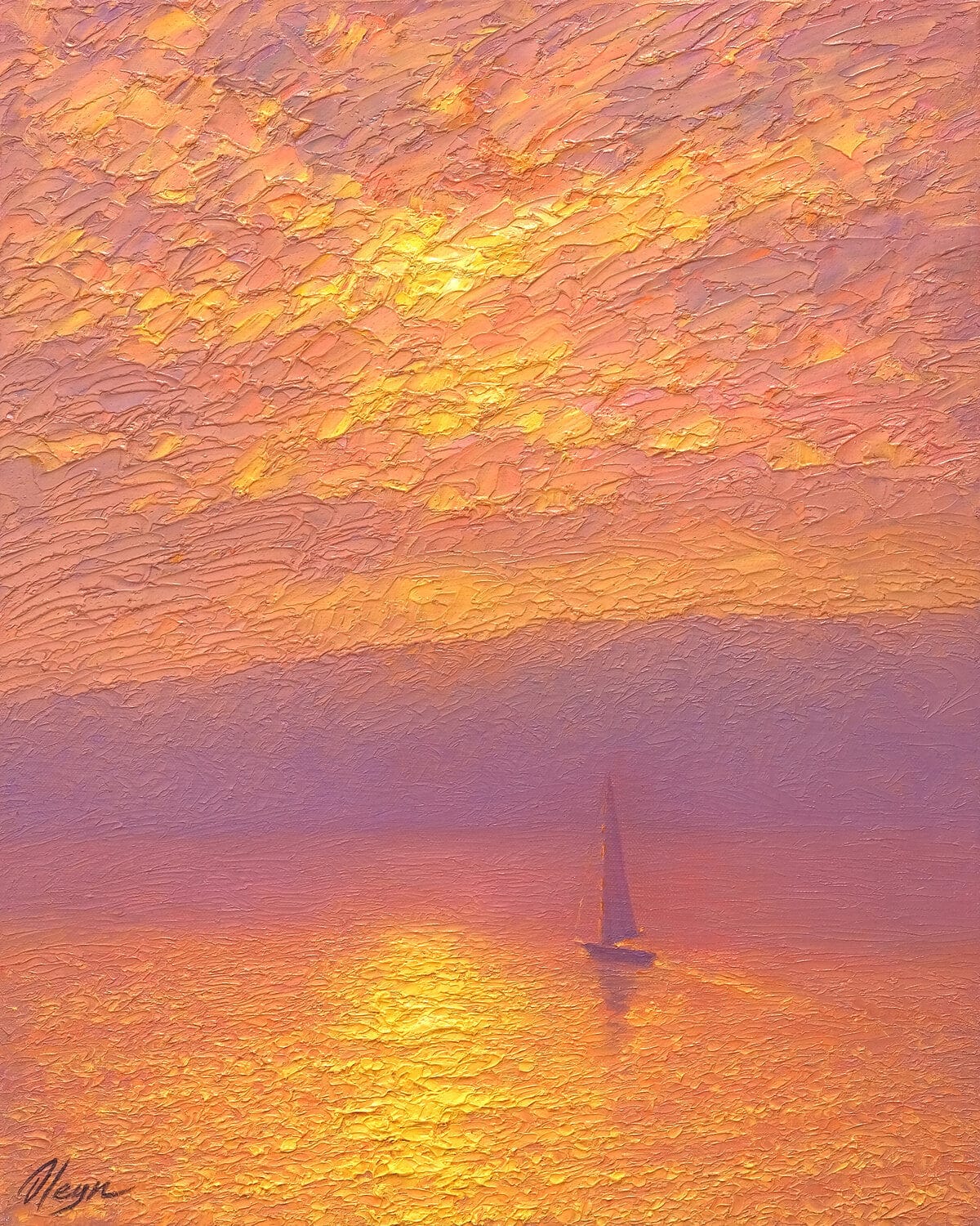 Dmitry Oleyn, Seascape, 2024