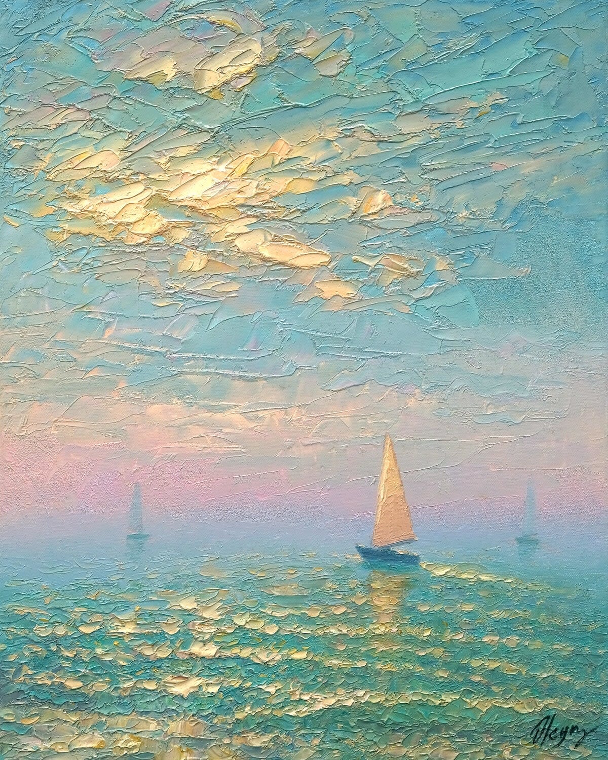 Dmitry Oleyn, Seascape, 2024