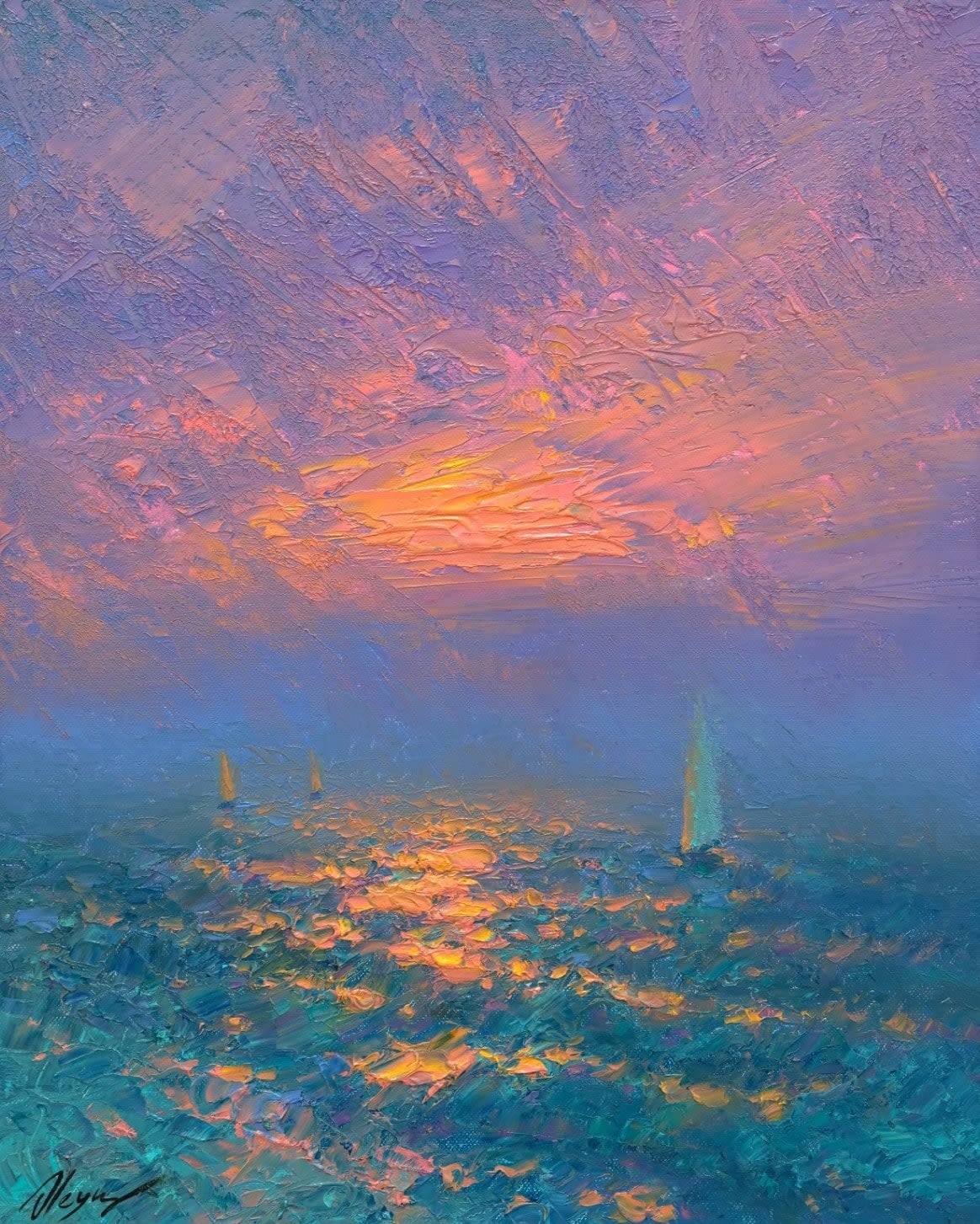 Dmitry Oleyn, Sea, 2023