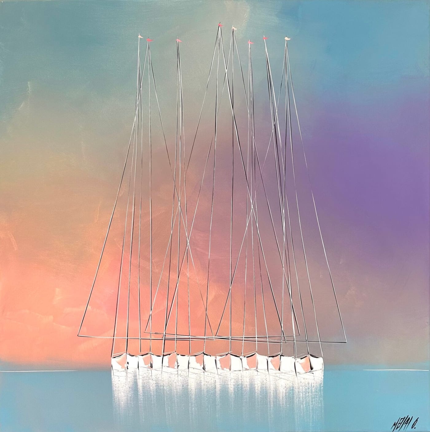 Olivier Messas, Reflets du matin, 2023